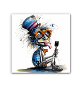 Tuneful Taunts Caricature Art Canvas - Beyond T-shirts